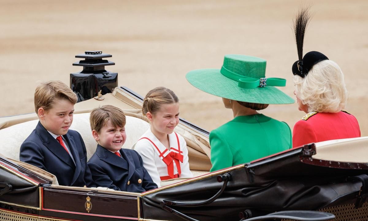 The parade has marked the sovereign's official birthday since 1748.