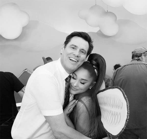 ariana grande jim carrey new series kidding