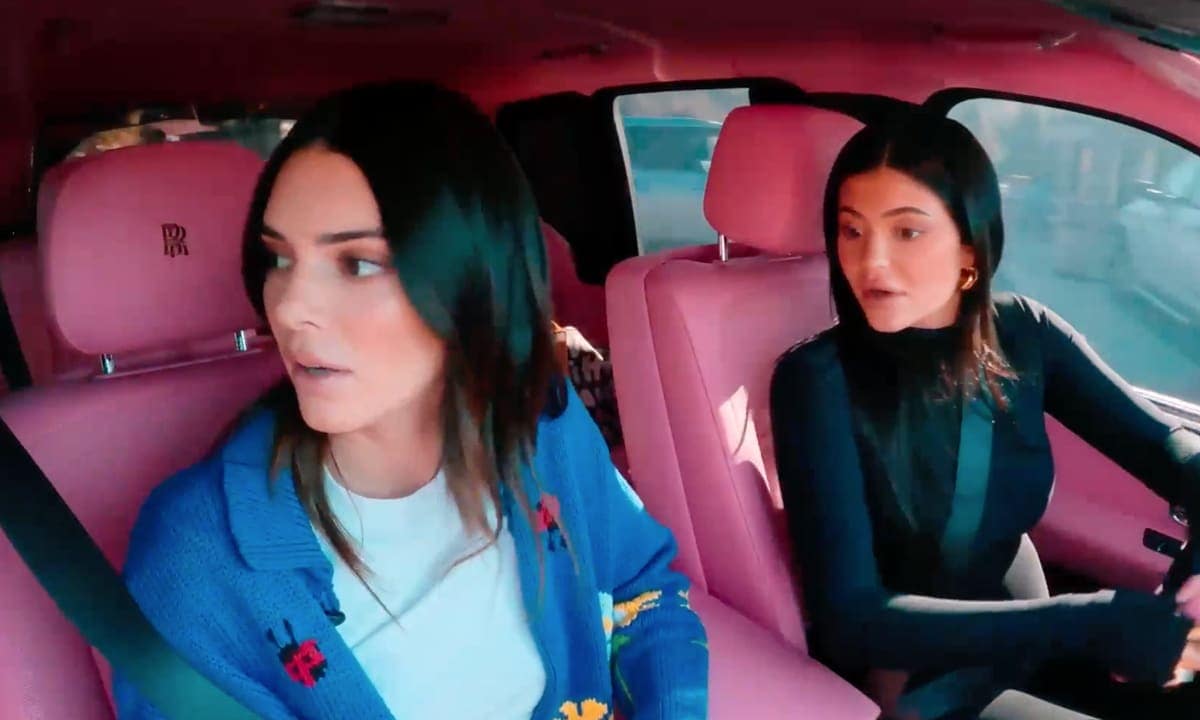 Kylie Jenner had a basket full of snacks in her car to satisfy her pregnancy cravings