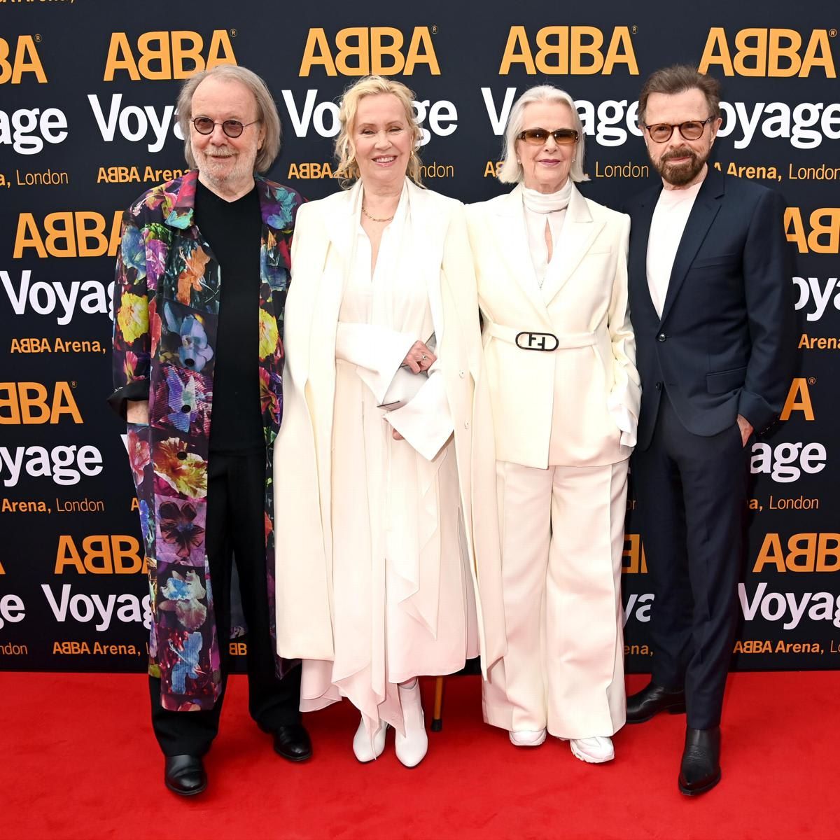 ABBA appeared on the opening night of the digital show in London