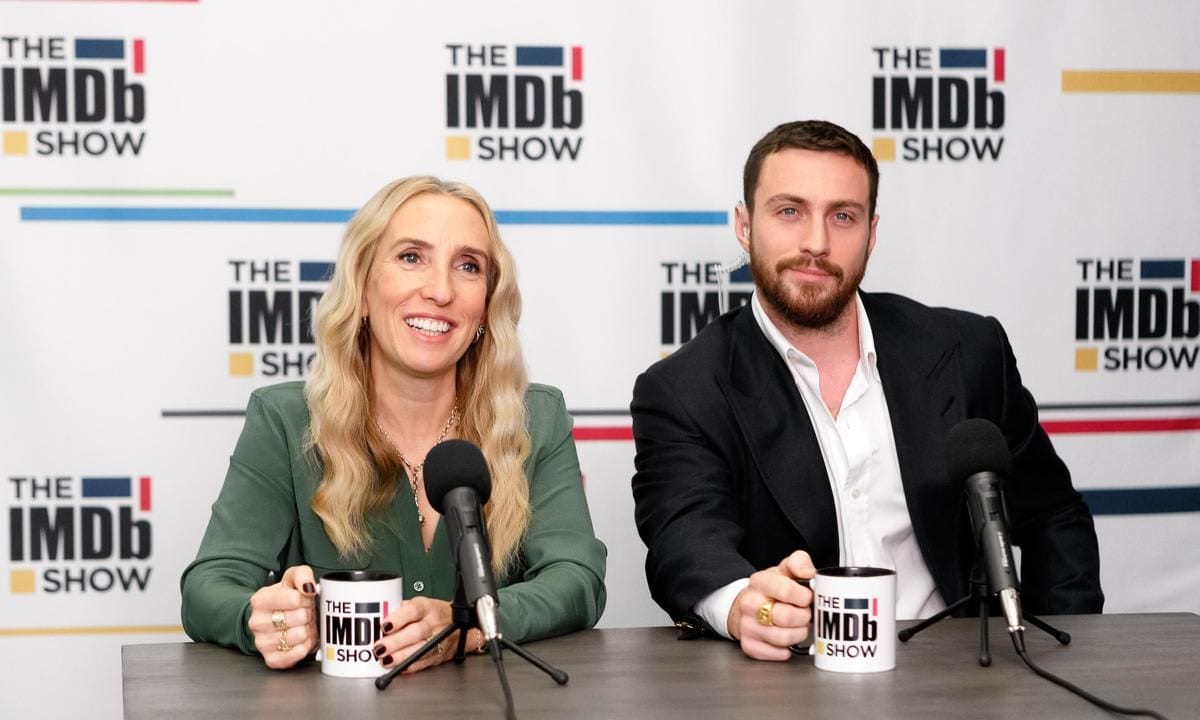 Sam & Aaron Taylor Johnson Visits The IMDb Show