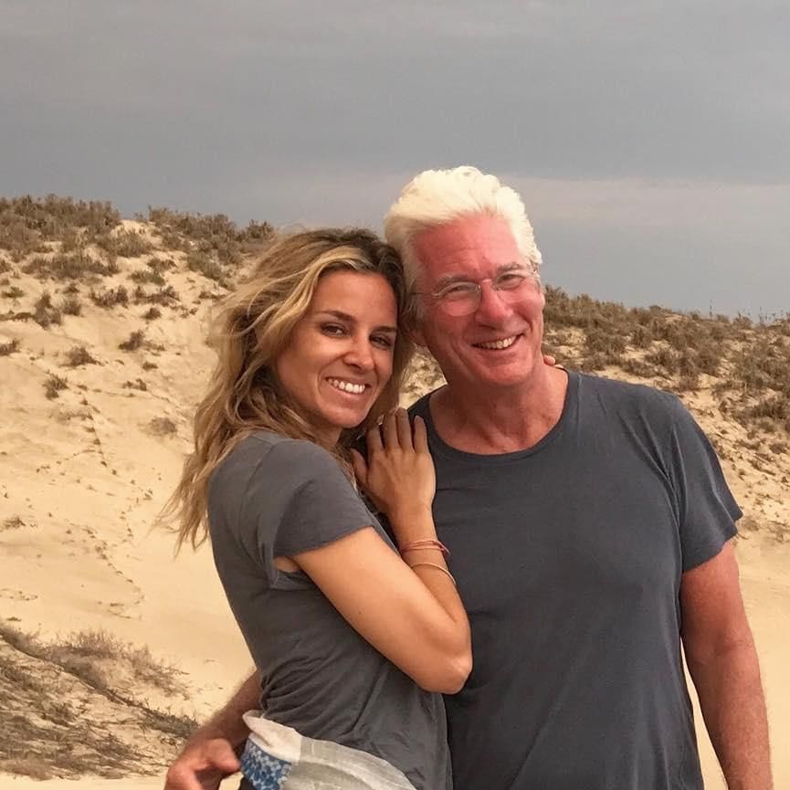 Alejandra Silva shares a picture of herself with husband Richard Gere
