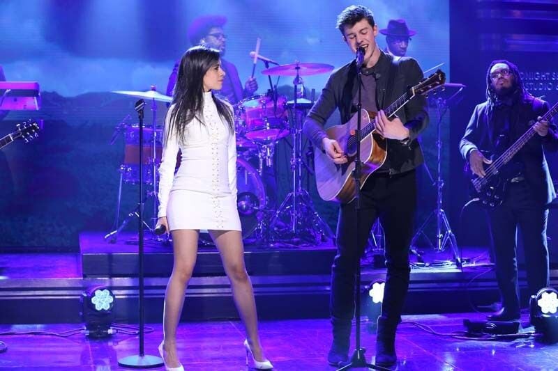 Camila and Shawn Mendes together