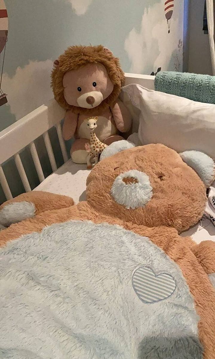 Katharine McPhee took to her Instagram Story on Wednesday, April 21 to share a number of sweet photos showing off their baby boy's nursery.