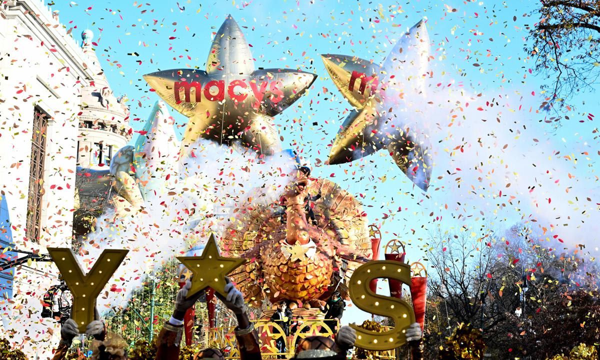 Macy's Annual Thanksgiving Day Parade Takes Place In New York City