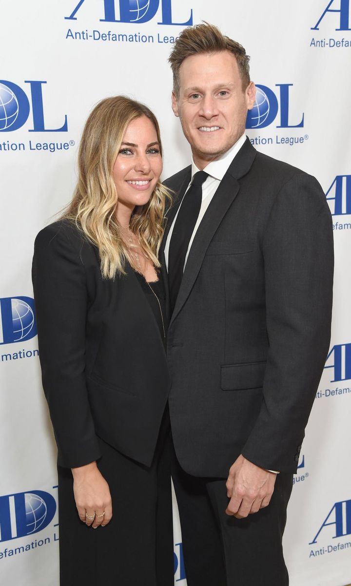 Trevor Engelson and wife Tracey Kurland are expecting their first child together