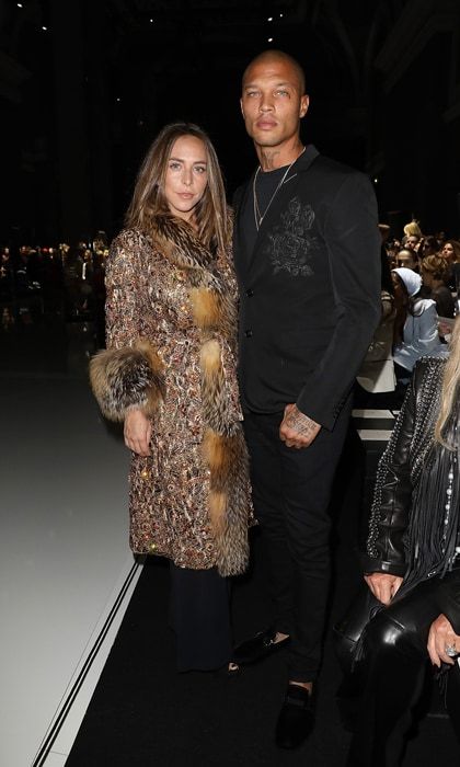 Chloe Green and Jeremy Meeks attended the Ralph & Russo Haute Couture runway presentation on January 22.
Photo: Getty Images