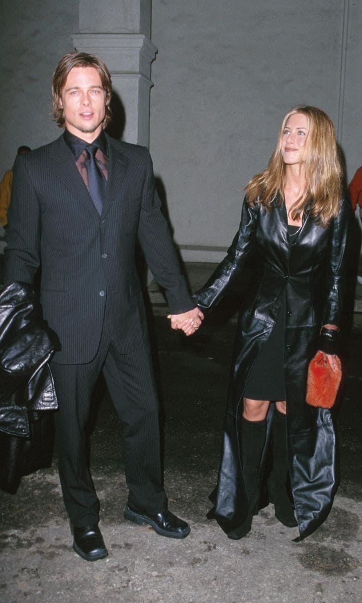 Jennifer Aniston and Brad Pitt fashion