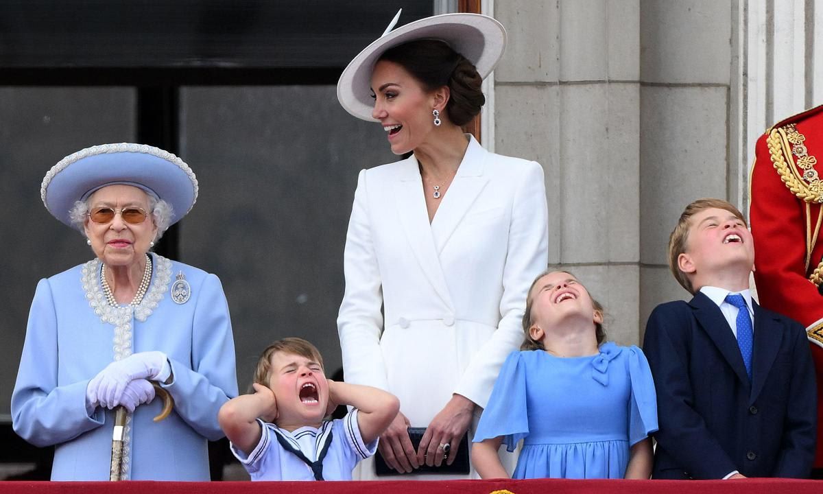 Prince Louis stole the show at Trooping the Colour on June 2