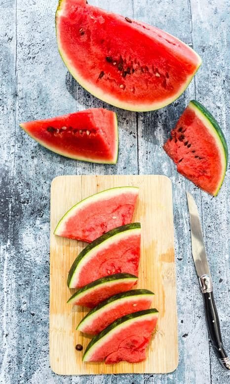 Slices of watermelon