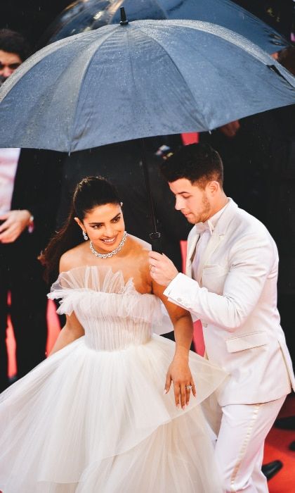 Nick Jonas and Priyanka Cannes