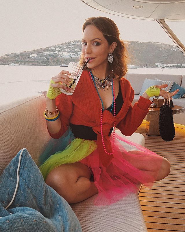 Katharine McPhee in Greece