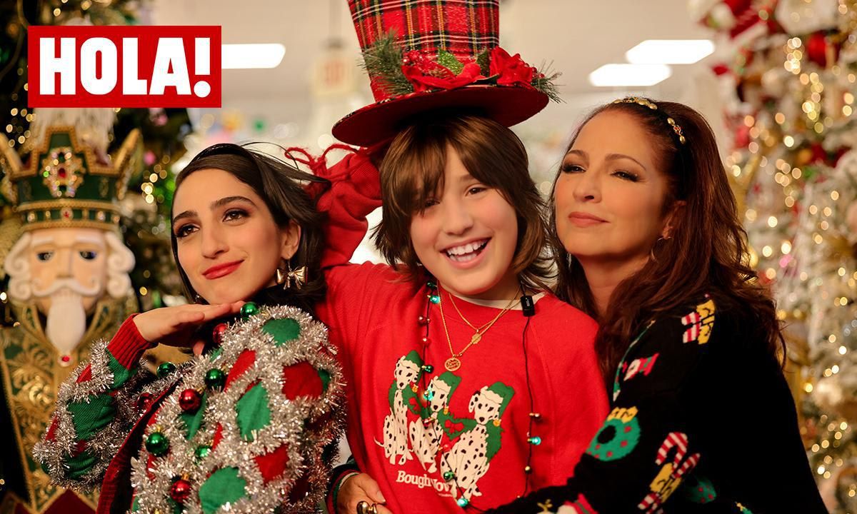 Christmas with the Estefans HOLA! USA Digital Cover