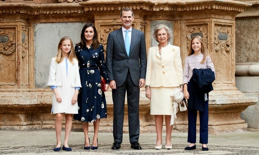 Spanish royals Easter