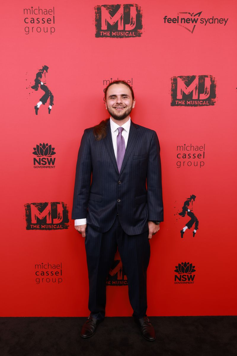 Prince Jackson attends the Sydney Opening Night Of "MJ The Musical" at Lyric Theatre