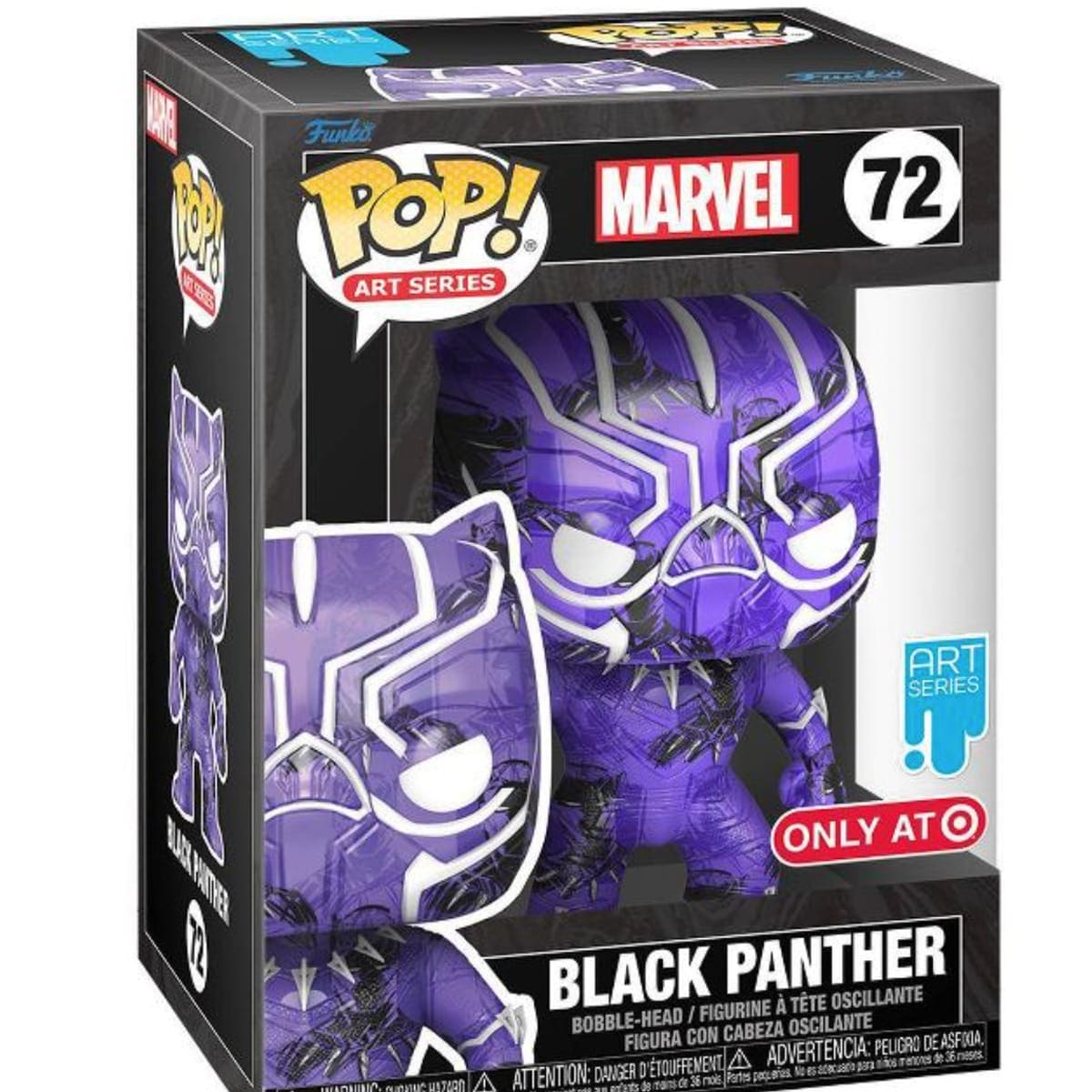 Funko POP! Artist Series: Marvel - Black Panther (Target Exclusive)