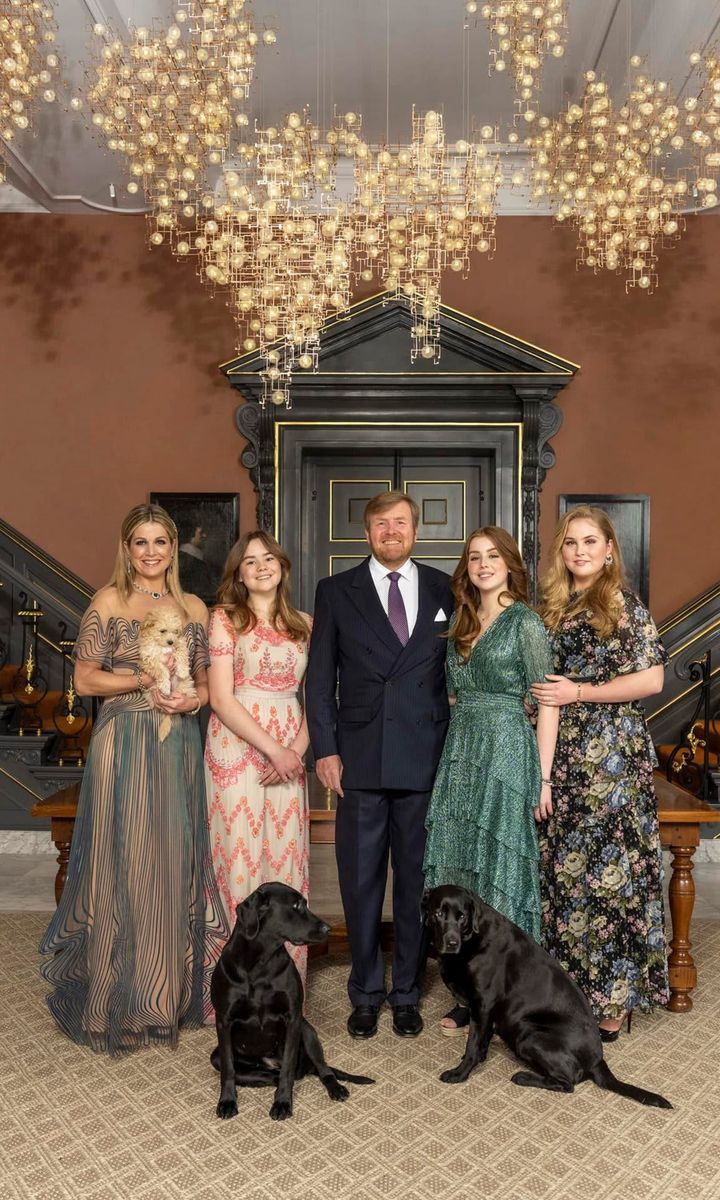 Christmas celebration of the Dutch Royal family. 25 Dec 2021.