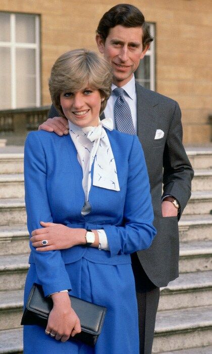 Princess Diana and Prince Charles engagement announcement