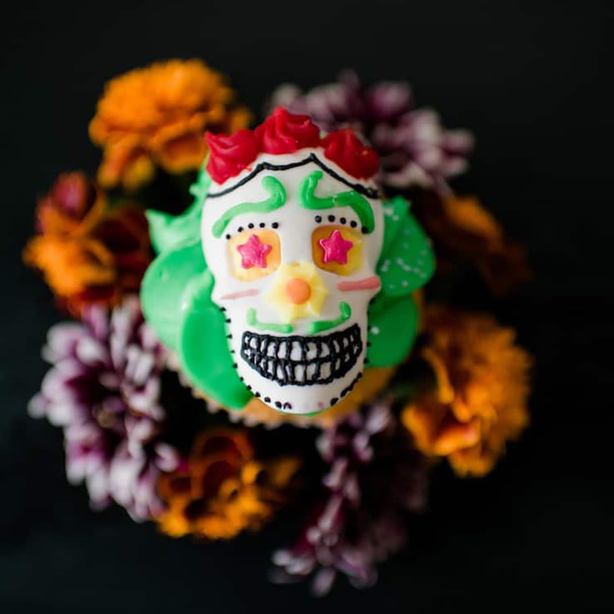 Traditional Mexican Sugar Skulls candy