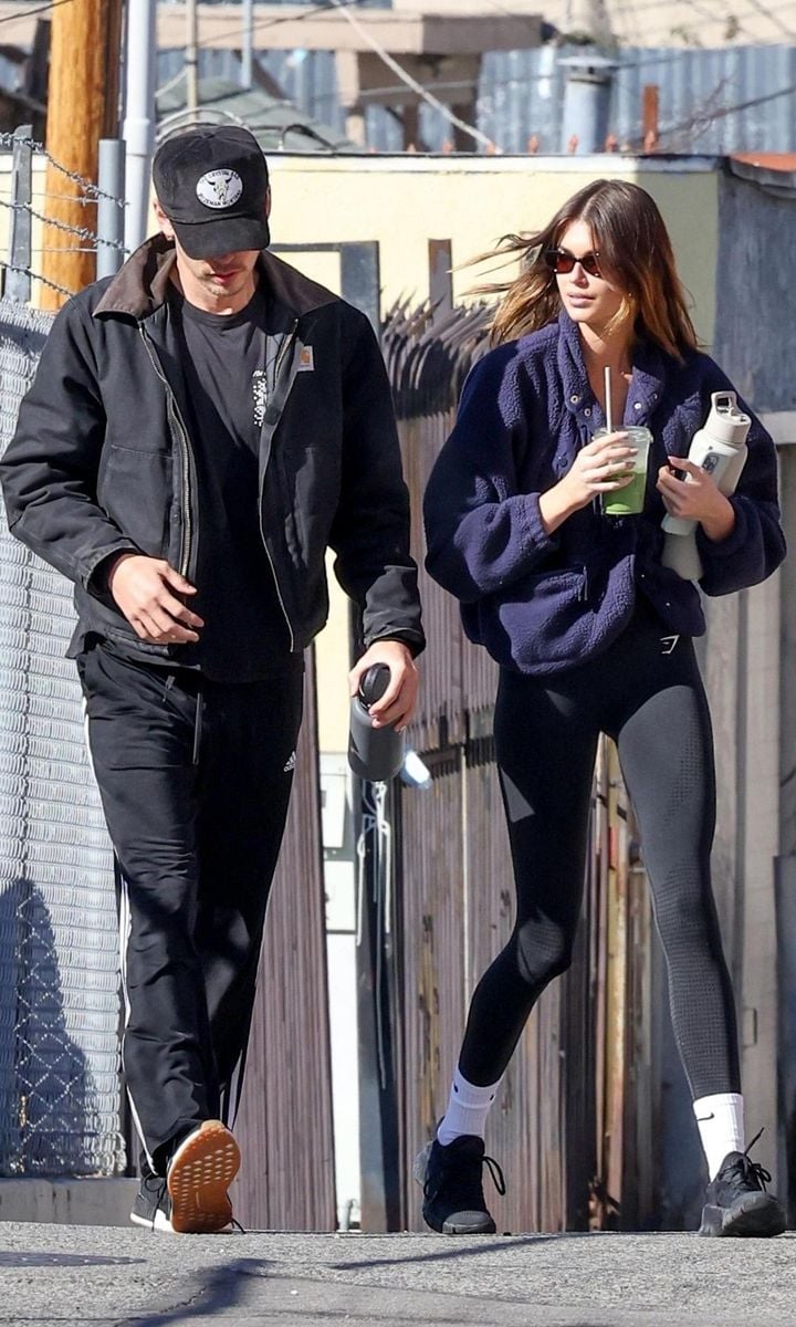 Kaia Gerber and Austin Butler