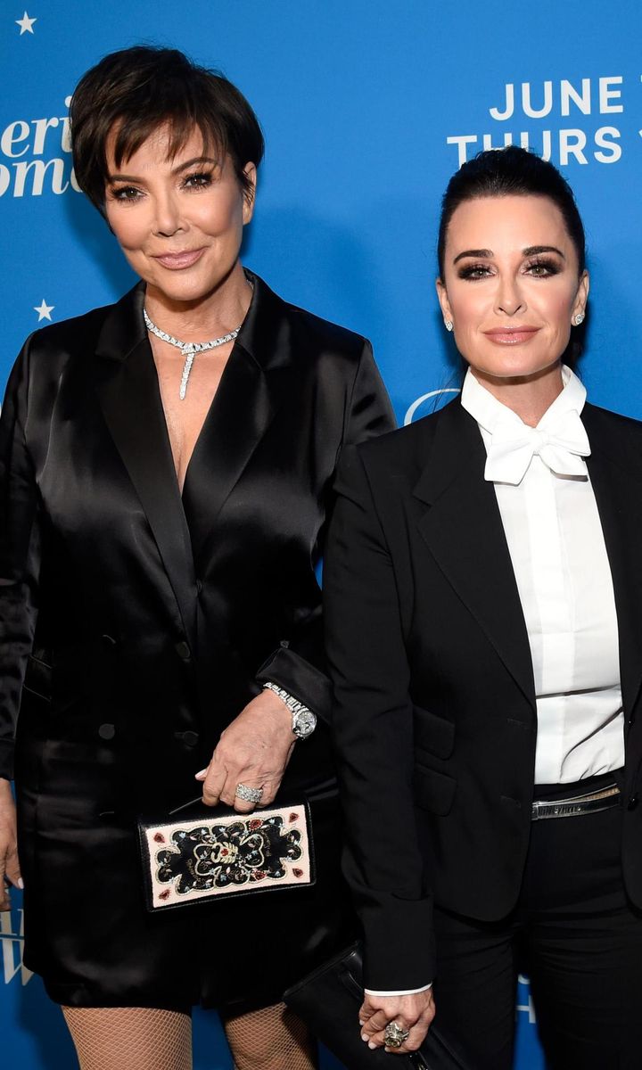 Kris Jenner (pictured with Kyle Richards) confirmed that she won’t be joining Bravo’s ‘RHOBH’ as a housewife