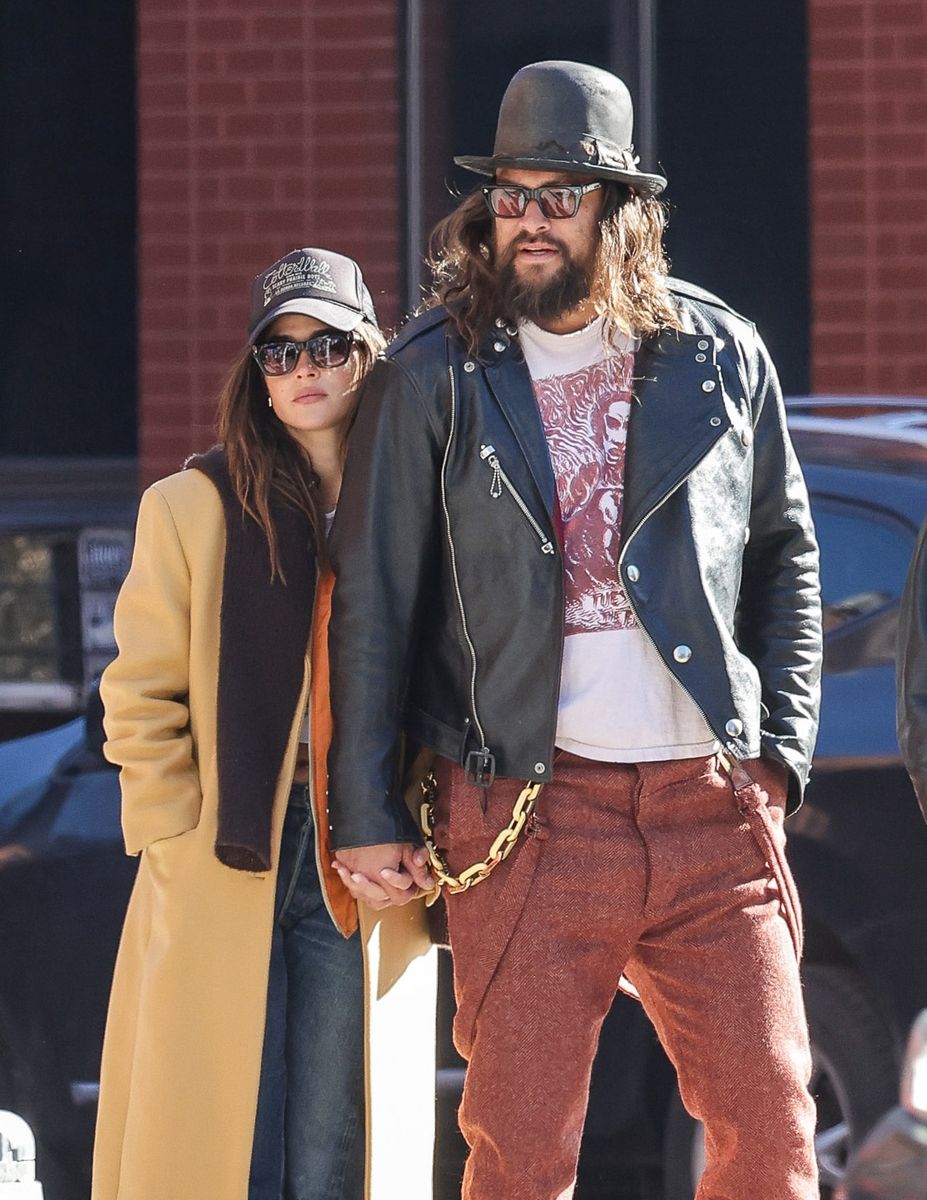 Jason Momoa & Adria Arjona’s romantic Valentine’s weekend in NYC