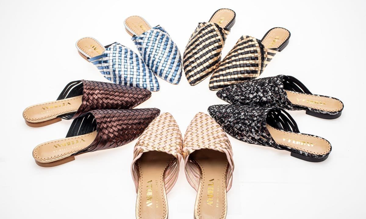 “Mustique” mules