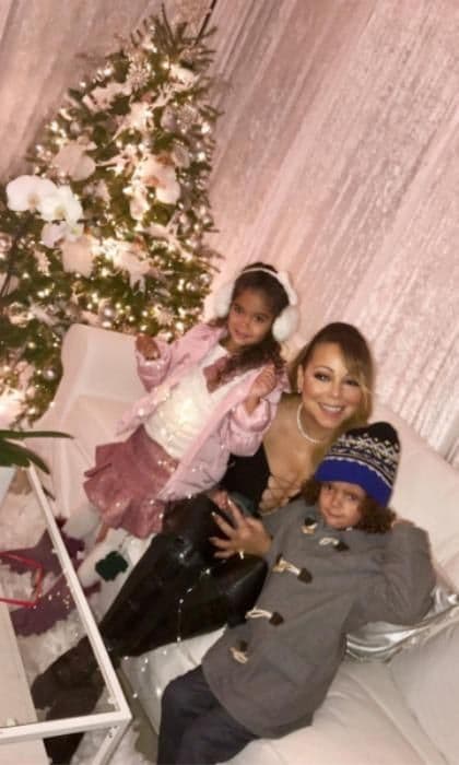 Mariah said her children got along "great" with Beyonce's daughter.