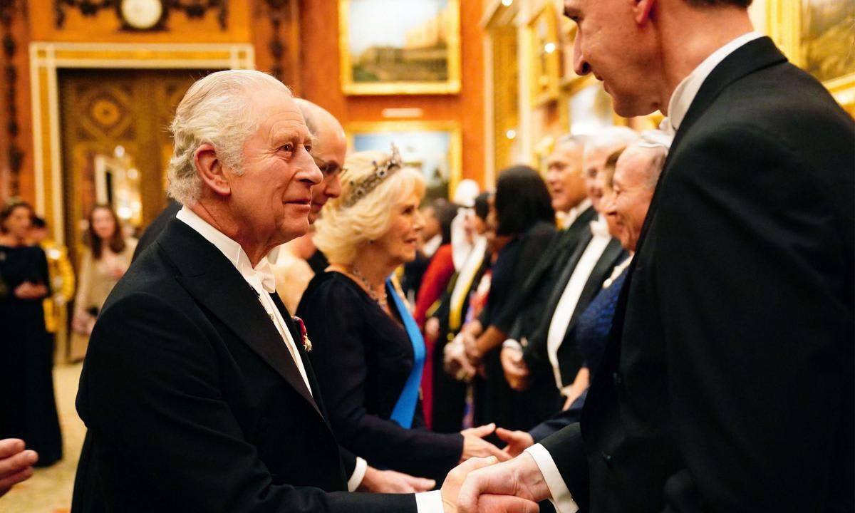 The Diplomatic Reception on Dec. 6 was the first of King Charles III's reign.