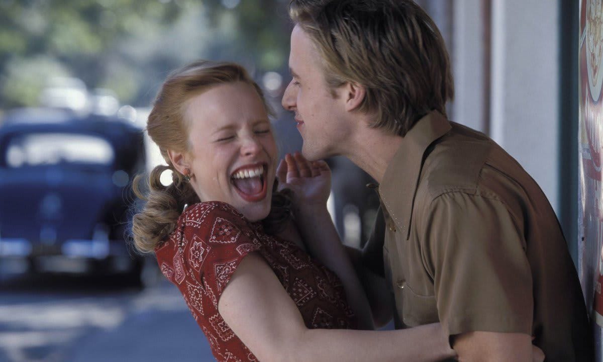 Noah and Allie in 'The Notebook'