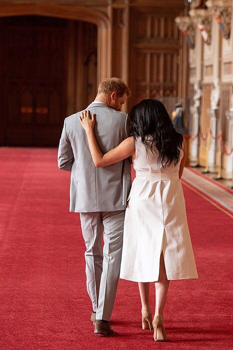 Meghan Markle and Prince Harry with baby Sussex