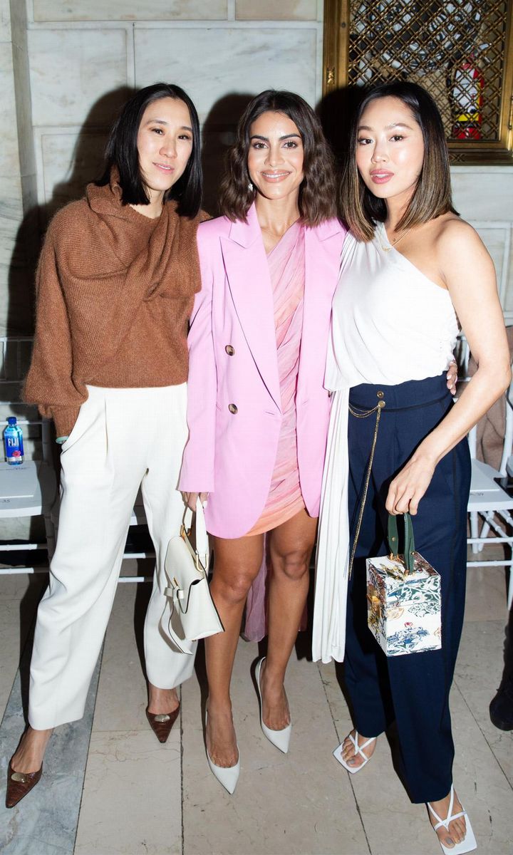 Eva Chen, Camila Coelho, Aimee Song attend Oscar de la Renta