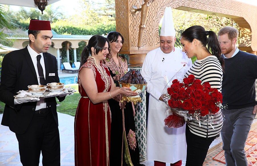 Meghan Markle and Prince Harry in Morocco