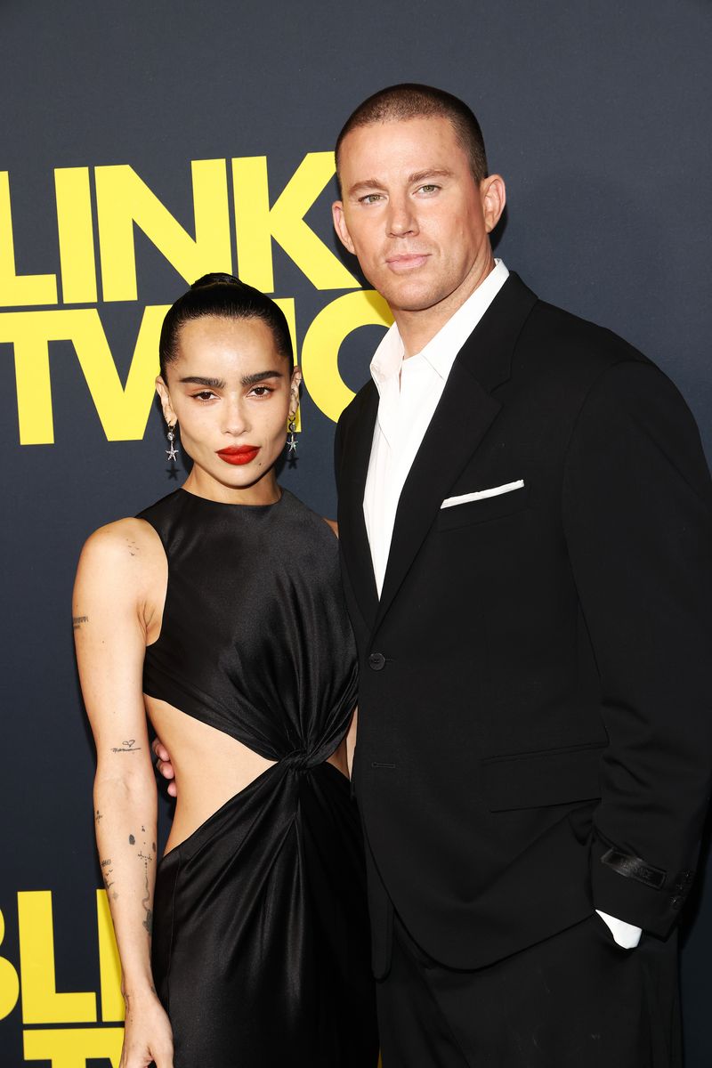 Zoë Kravitz, Channing Tatum at the "Blink Twice" Los Angeles Premiere 