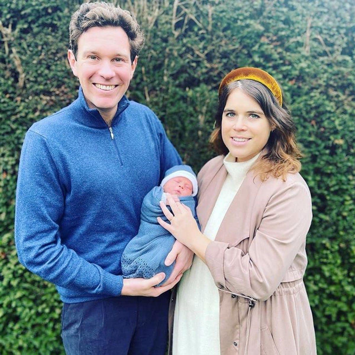 The couple welcomed their first child in February