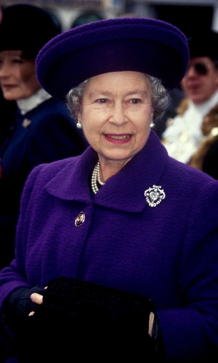 Queen Elizabeth II at the Maundy Service..........