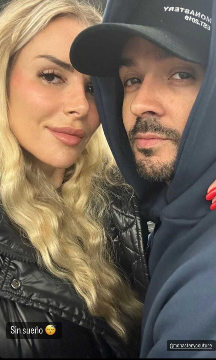 Agueda Lopez y Luis Fonsi