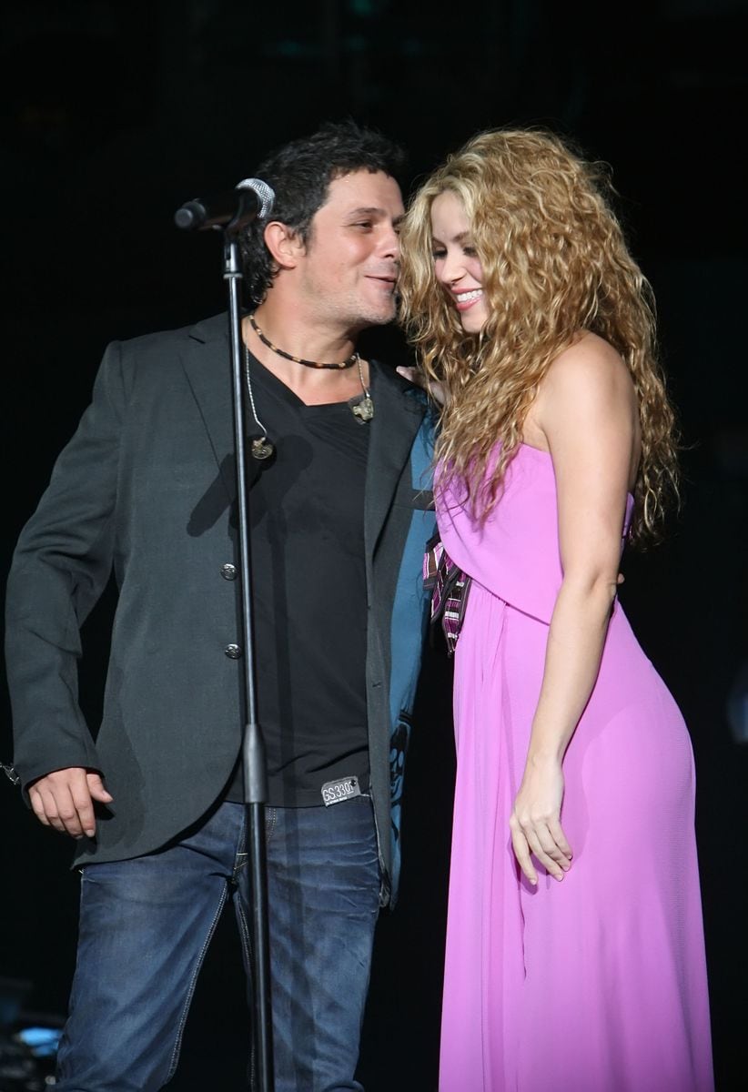 Shakira and Alejandro Sanz