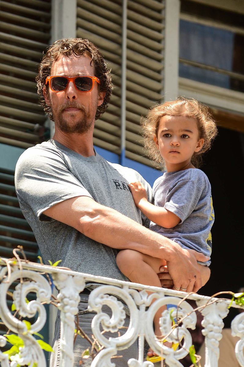 Matthew McConaughey and Vida McConaughey in 2014