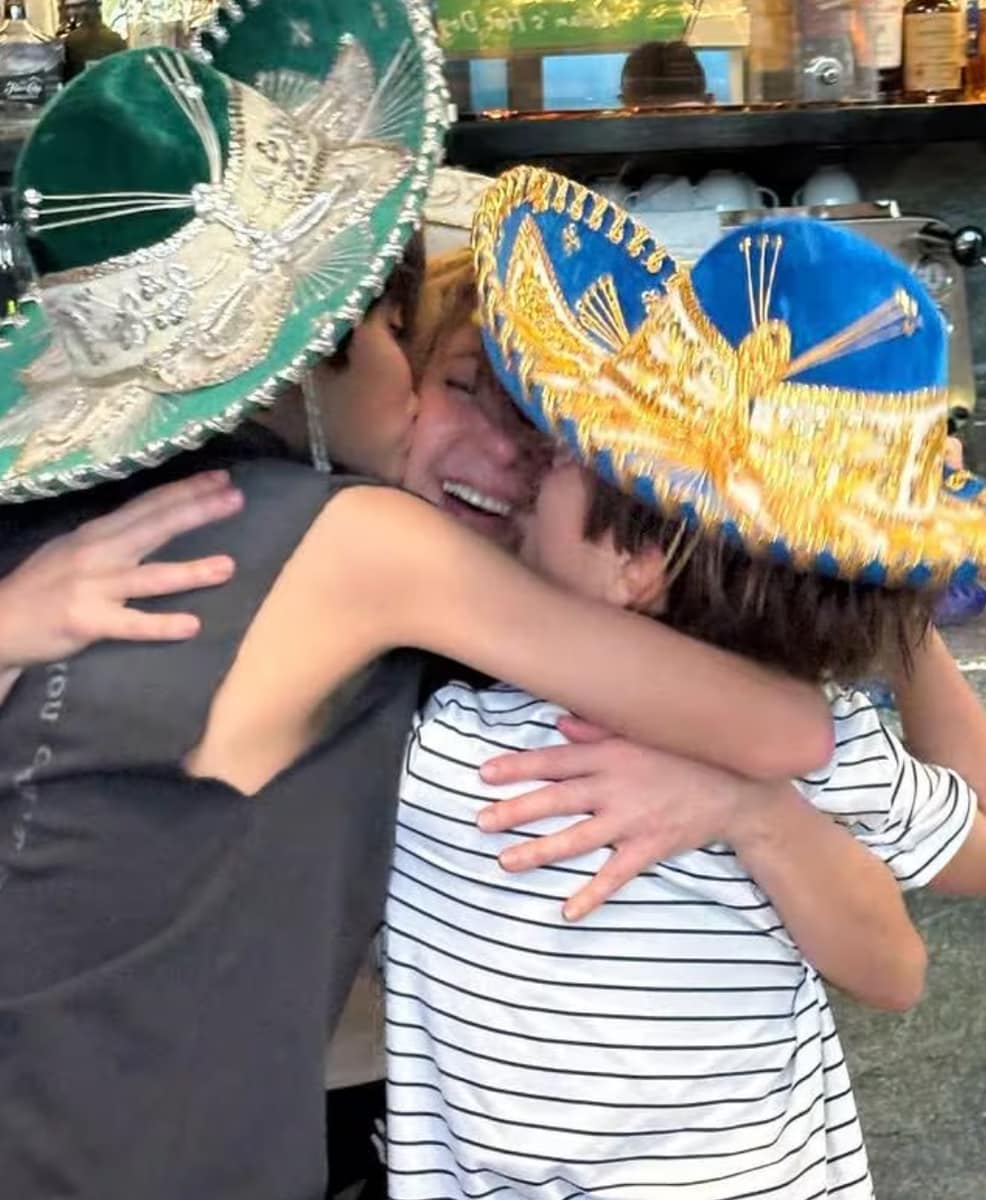 Shakira celebrates her birthday in Mexico