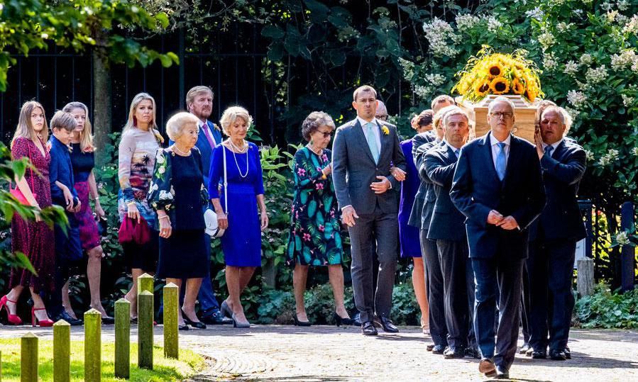 Queen Maxima, King Willem-Alexander attend Princess Christina's funeral