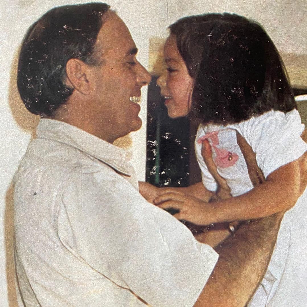 Tamara Falcó and her father, Carlos Falcó