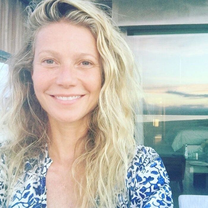 Goop guru <a href="https://us.hellomagazine.com/tags/1/gwyneth-paltrow/"><strong>Gwyneth Paltrow</strong></a> keeps it real with her bare face and natural waves.
Photo: Instagram/@gwynethpaltrow