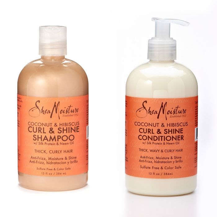 Shea Moisture Coconut & Hibachis Shampoo and Conditioner