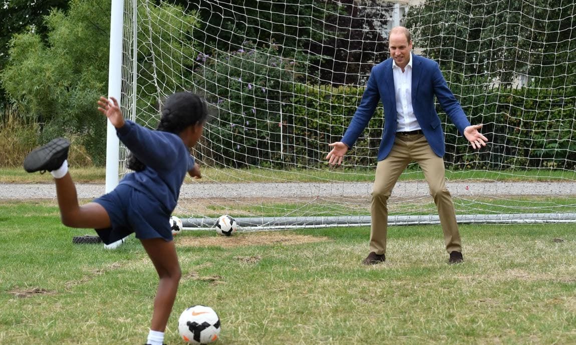 The Duke Of Cambridge Hosts A Good Luck Send Off For The England Women Football Team