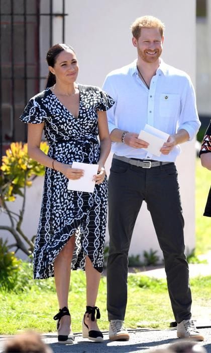 Meghan Markle and Prince Harry kick off tour of Africa