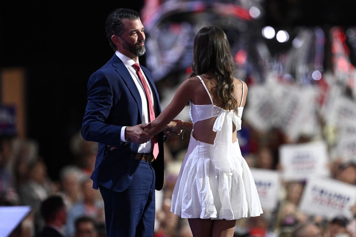 Donald Trump Jr and her daughter Kai Trump