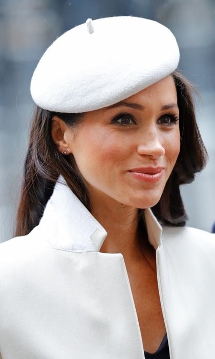 Meghan Markle white beret