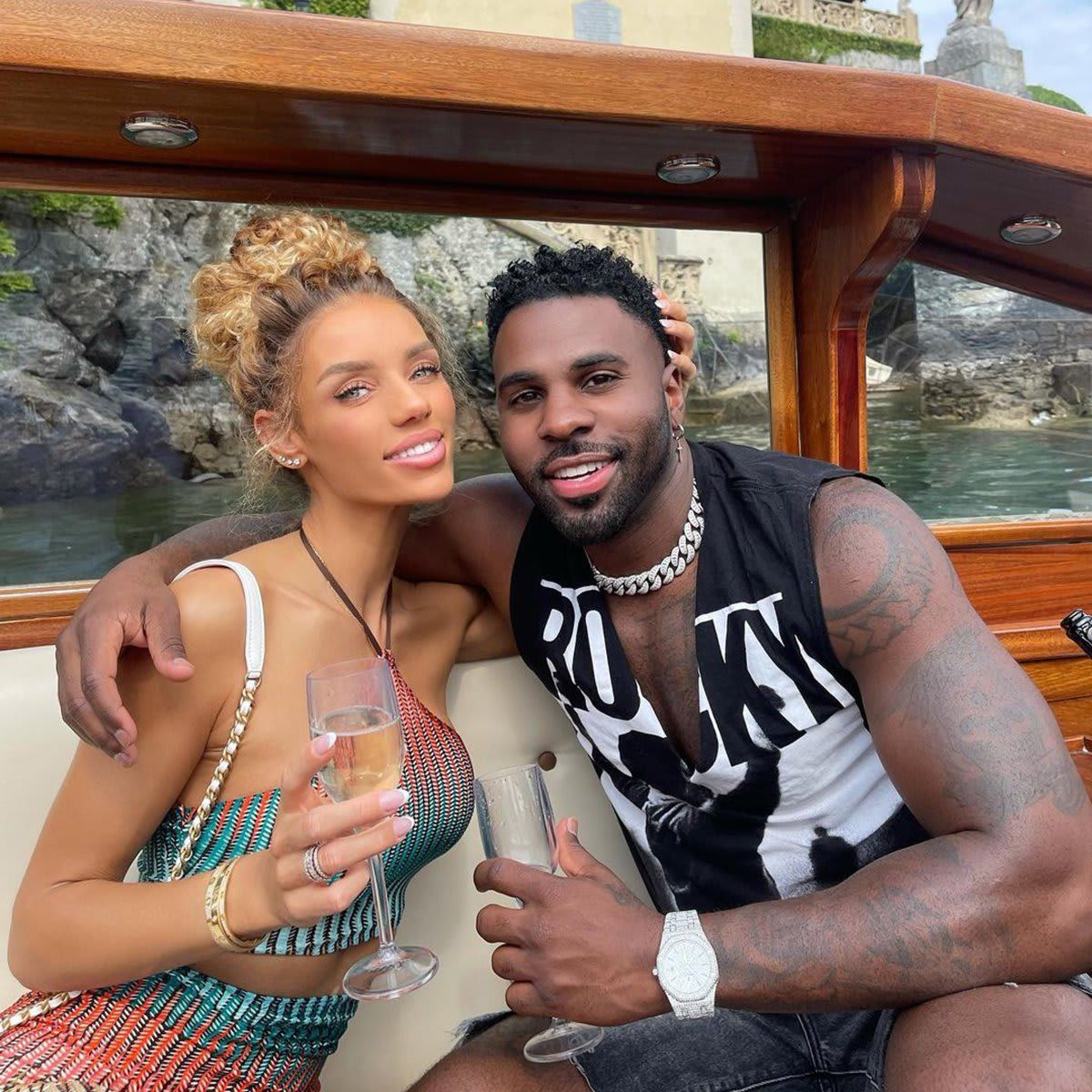 Jason Derulo and Jena Frumes