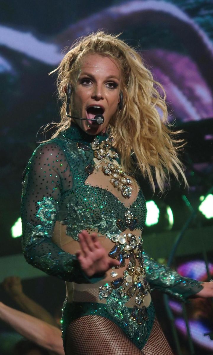 Britney Spears at the Planet Hollywood Resort & Casino in Las Vegas